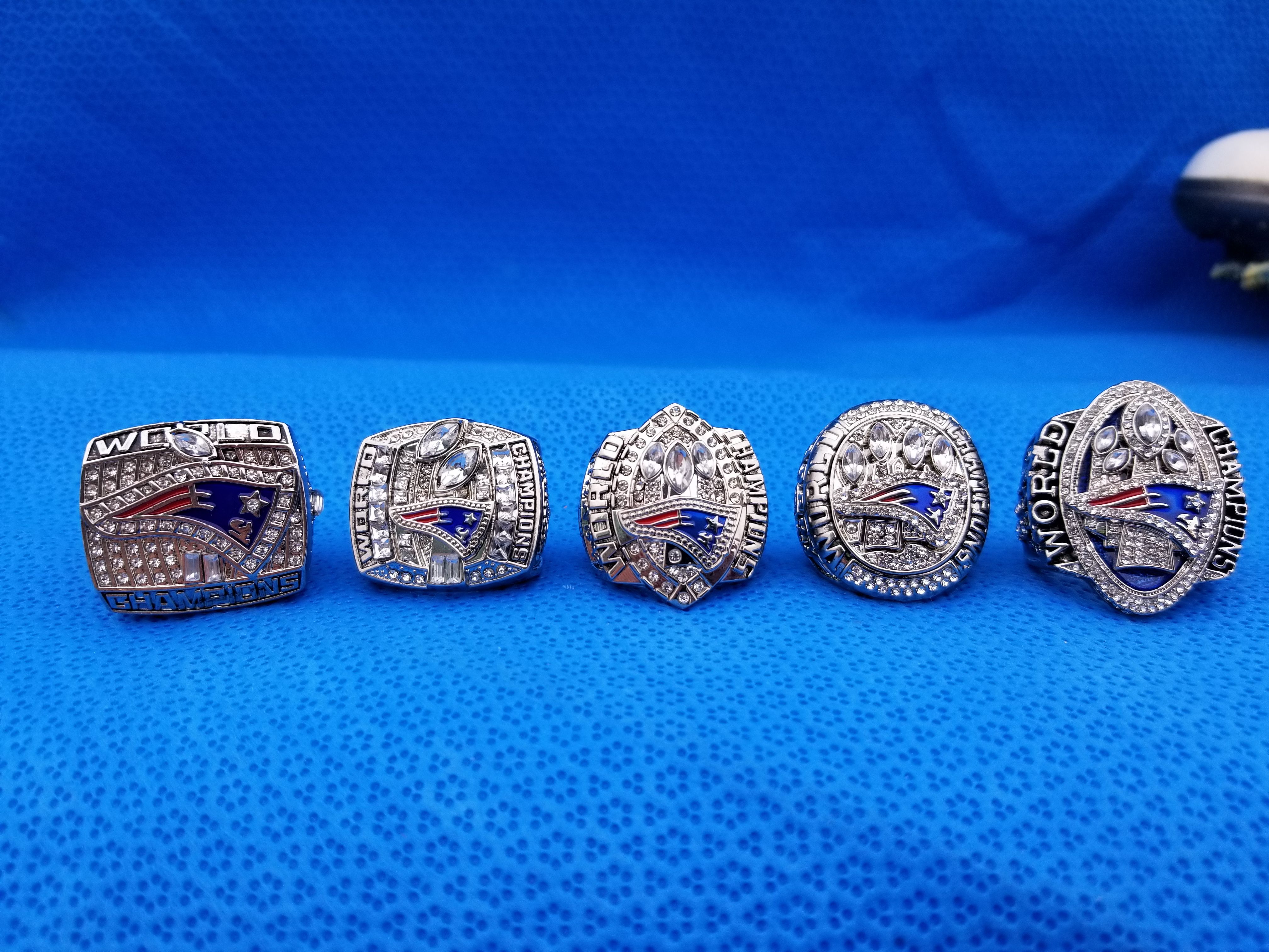 New England Patriots Championship Ring Set