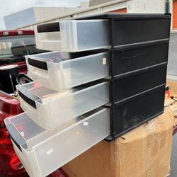 Working Smoothly    Plastic Storage Drawers 