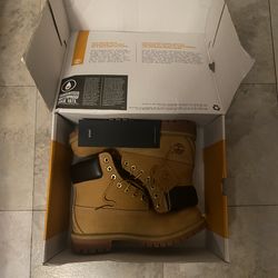 TIMBERLAND PREMIUM 6 IN WATERPROOF BOOT WHEAT NUBUCK