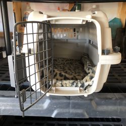 travel kennel—- Small hard shell
