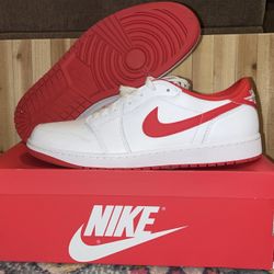 Size 13 - Air Jordan 1 Retro OG Low University Red