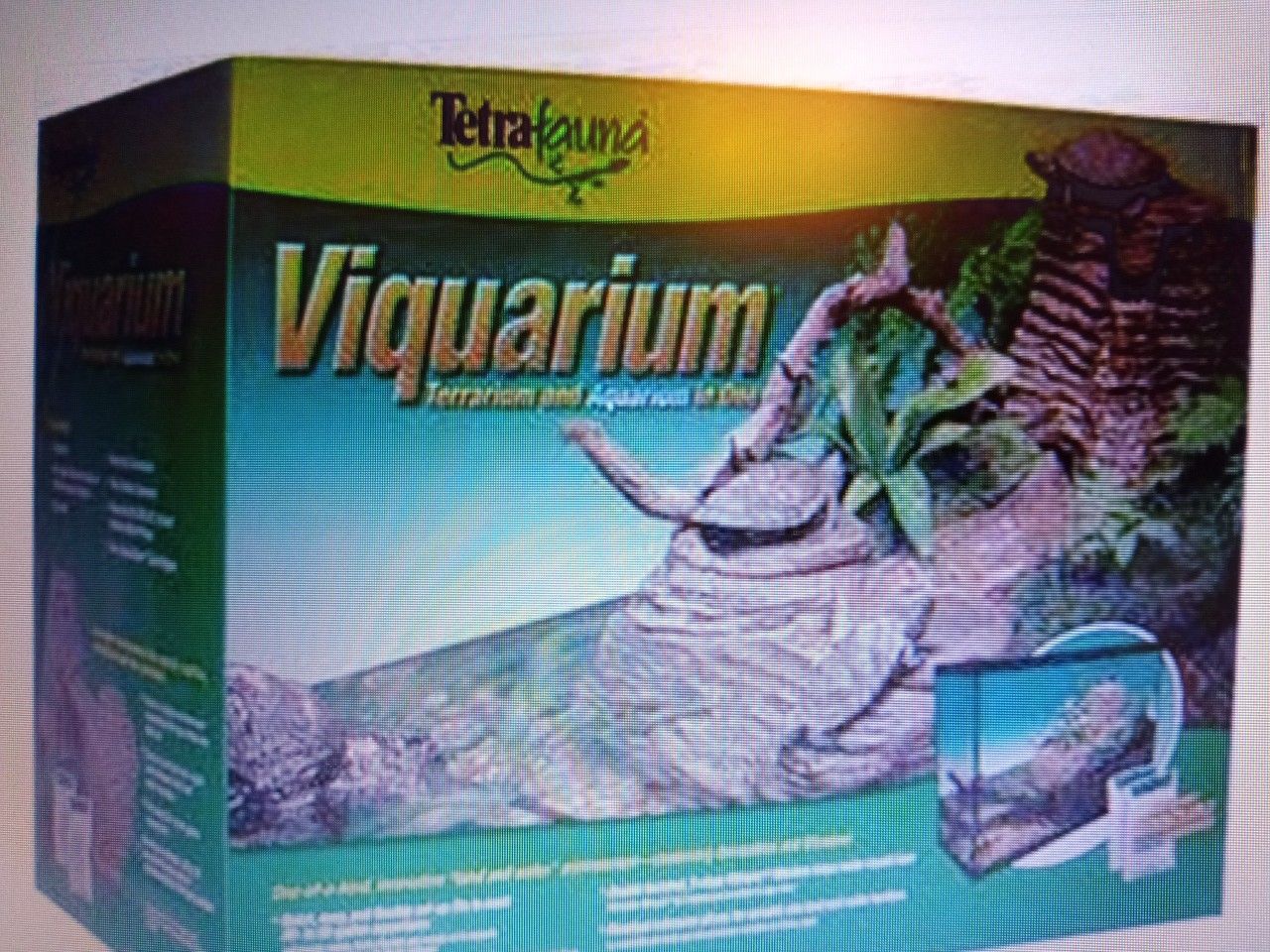Viquarium by Tetra fauna, water fall and filter