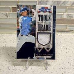 2025 Panini Crusade - Carson Williams #TTS-CWS Tools Of The Trade Relic