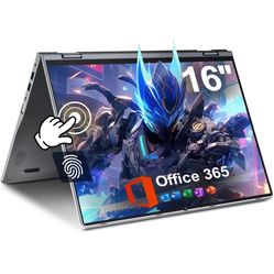 16 Inch Convertible Laptop, 640GB Storage 