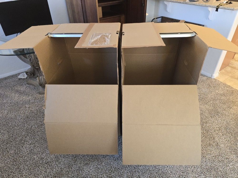 Free AmazonBasics Wardrobe Boxes (2)