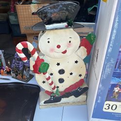 Tin Snowman 