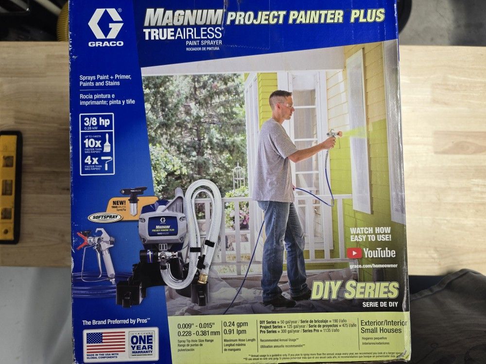 Paint Sprayer Graco Magnum Power Plus True Airless