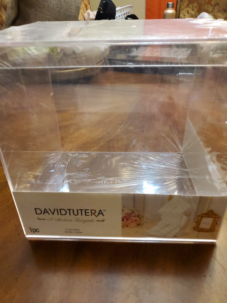 David Tutera Wedding Card Box. Never Used
