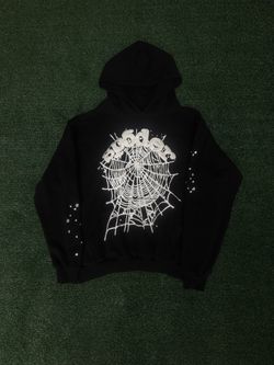 Sp5der OG Web Hoodie 'Black'