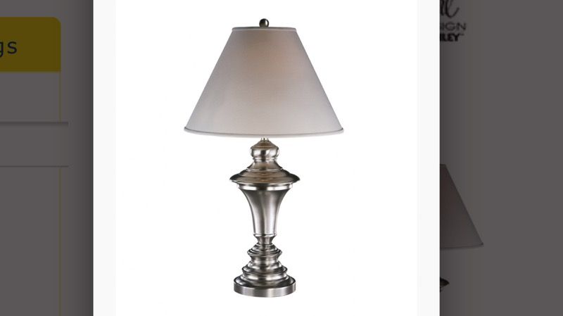 Two Ashley Lamps NIB