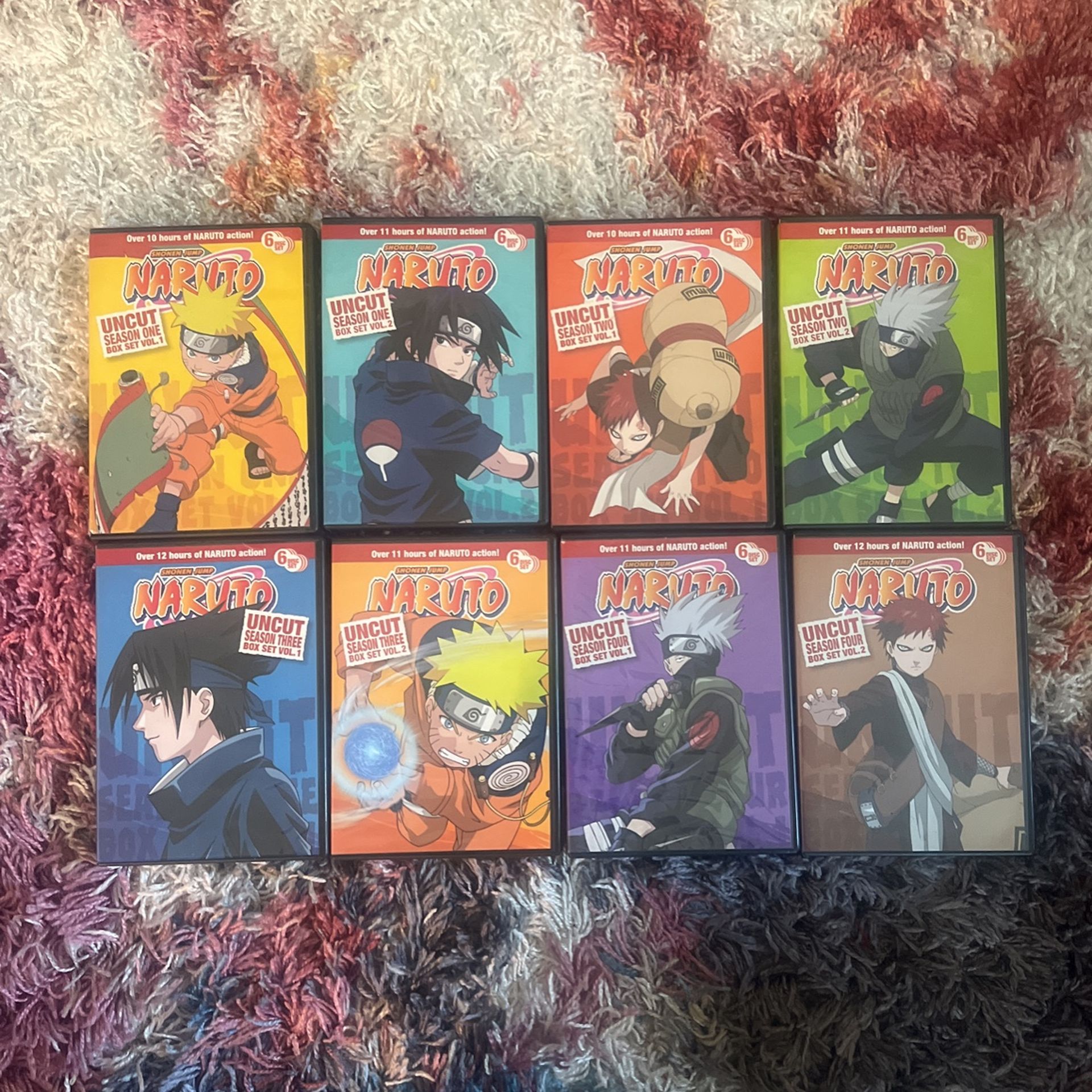 Naruto Uncut: Complete Seasons 1-4