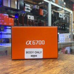 Sony A6700 Body 