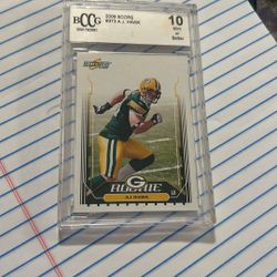 2006 Score AJ Hawk #373 BCCG 10 Mint or Better Rookie RC