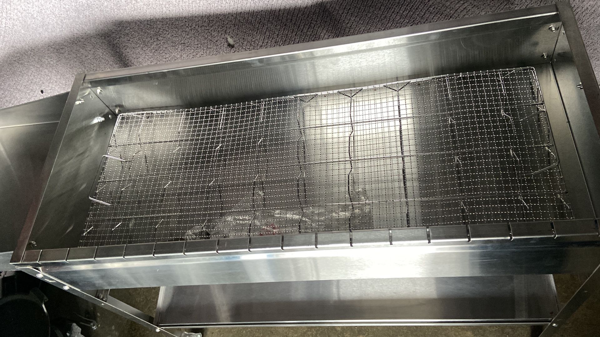 Azador Para Brochetas De Acero Inoxidable