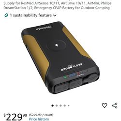 Portable power supply 72000mAh