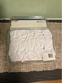 1-2T Baby Girl Ruffle Socks (2 Packs - 20 Pairs)