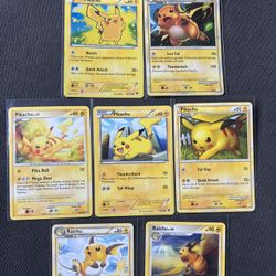 Pokemon Cards HeartGold & SoulSilver Pikachu