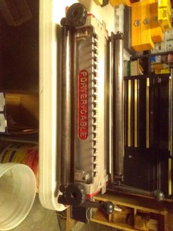 Porter cable dovetail machine model 5116 with seven templates great condition