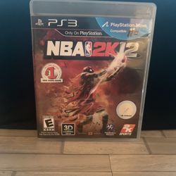 NBA 2K12 Sony PlayStation 3 PS3 Complete w/ Manual CIB Michael Jordan 