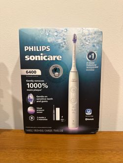 Philips Sonicare 6400 Electric Toothbrush - White **Brand New**