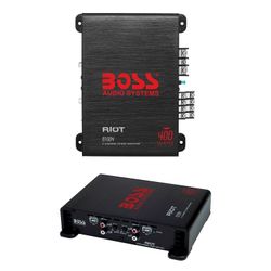 Boss Audio R1004 4 Channel Car Amplifier - 400 Watts