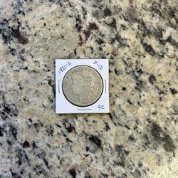 1921 S MORGAN SILVER DOLLAR 90% SILVER  (cf)