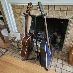 Double Guitar Stand 