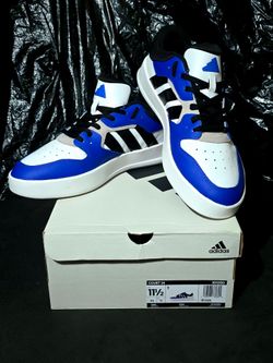 $45 | Adidas Court 24 Sneakers - Royal Blue/White/Black - Men's Size 11.5