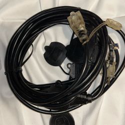 16 Gauge Multi Outlet  Waterproof Cable Cord