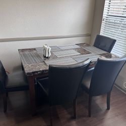 Dining Table And 4 Chairs