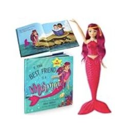 Brand New Mermaid Doll With Book
