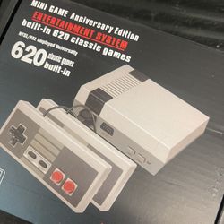 MiniGame  Anniversary Edition Retro Game  System 620 Games Built In 2 Controller