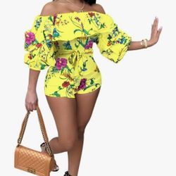 Yellow Romper