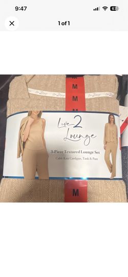 New Live 2 Lounge set - Medium size Tan color