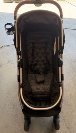 Stroller, car seat, base