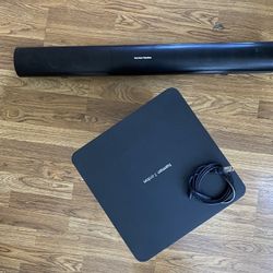 TV  Harmon/Kardon Sub Woofer And Speaker Bar