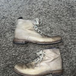 John Varvatos Collection Rivington Eyelet Lace Boot size 11 handmade in Italy