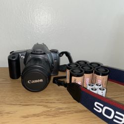 Canon EOS Rebel GII 35mm Film SLR Camera Kit w/ EF 35-80mm Lens