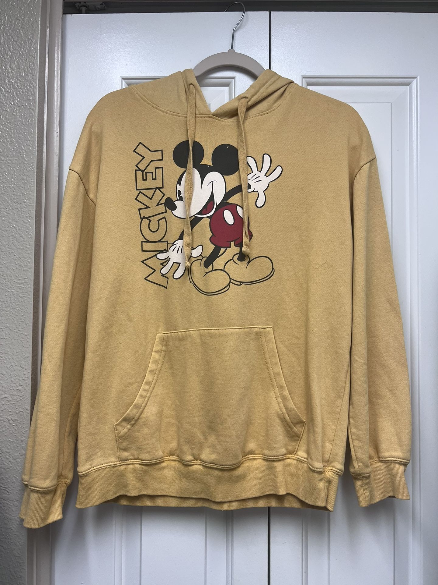 Yellow Mickey Hoodie