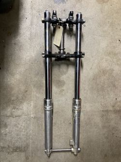 1977 XT500 yamaha front forks
