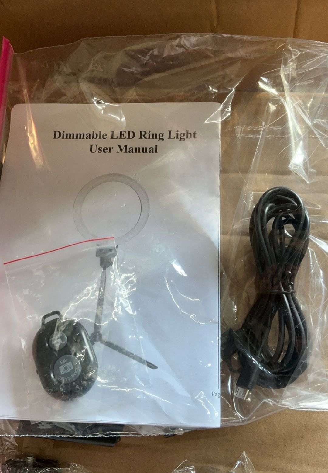 LED ring Light With Remote And Stand. 