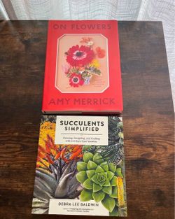 *BRAND NEW* 2 large Books Gardener/ Florist Hardcover