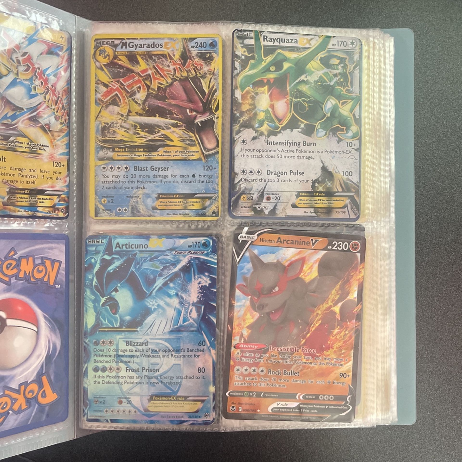 Huge Pokémon Collection Book (about 240 Cards)