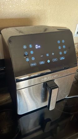 Gourmia 6-Qt Digital Air Fryer – Stainless Steel – Works Great