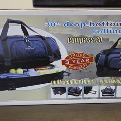 3 HUGE Duffel W/Wheels & Pull Handle $32 each