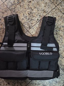 Vgoblo adjustable weighted vest