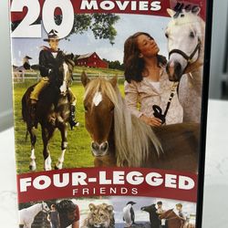 Four-Legged Friends DVD, 20 Movies