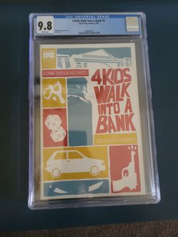 4 Kids Walk Into A Bank #1 Comic Book 