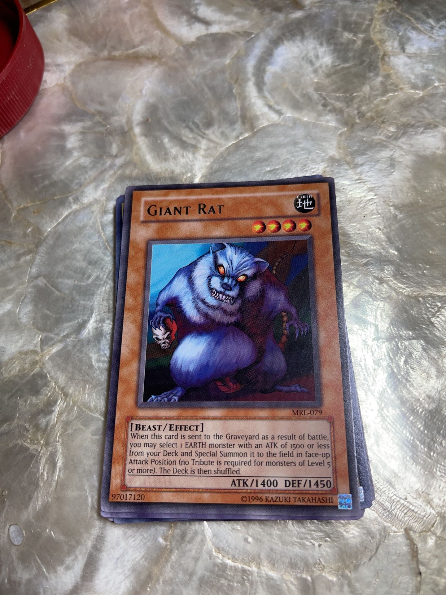 Giant Rat Yugioh Card Rare Foil