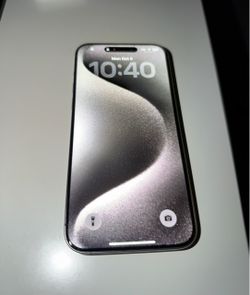 iPhone 15 pro max Unlocked 256gb